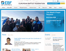 Tablet Screenshot of ebf.org